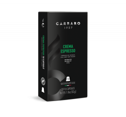 Carraro Crema Espresso Nespresso - 10szt. - kapsułki  