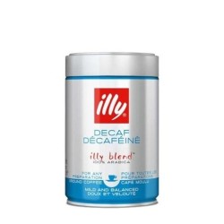 illy Espresso Macinato 100% Arabica Niebieska - bezkofeinowa kawa mielona 250g