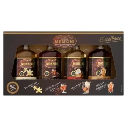 Syropy barmańskie do kawy Monzini Excellence Mini zestaw 4x50ml 