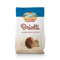 DIVELLA Briotti ciastka kakaowo- śmietankowe 400g